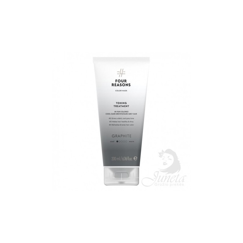 FOUR REASONS COLOR MASK kaukė tonuojamoji GRAPHITE 200 ml