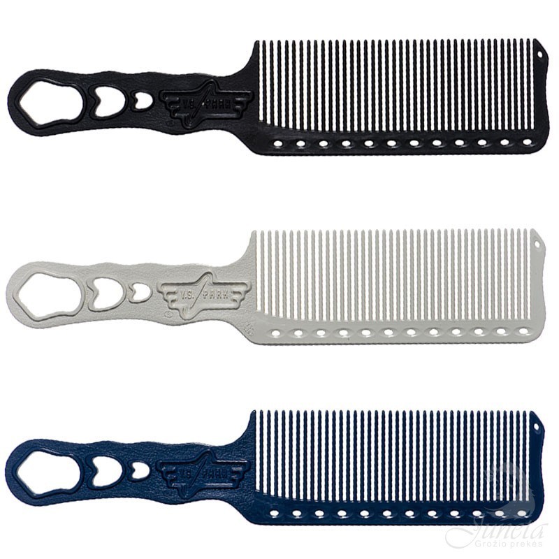 Plonos barberingo šukos su rankena Y.S.PARK CLIPPER COMBS YS-s282 Plonos barberingo šukos su rankena Y.S.PARK CLIPPER COMBS YS-s282
