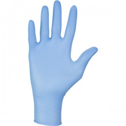 Nitrilinės MĖLYNOS pirštinės be pudros Nitrylex classic XS