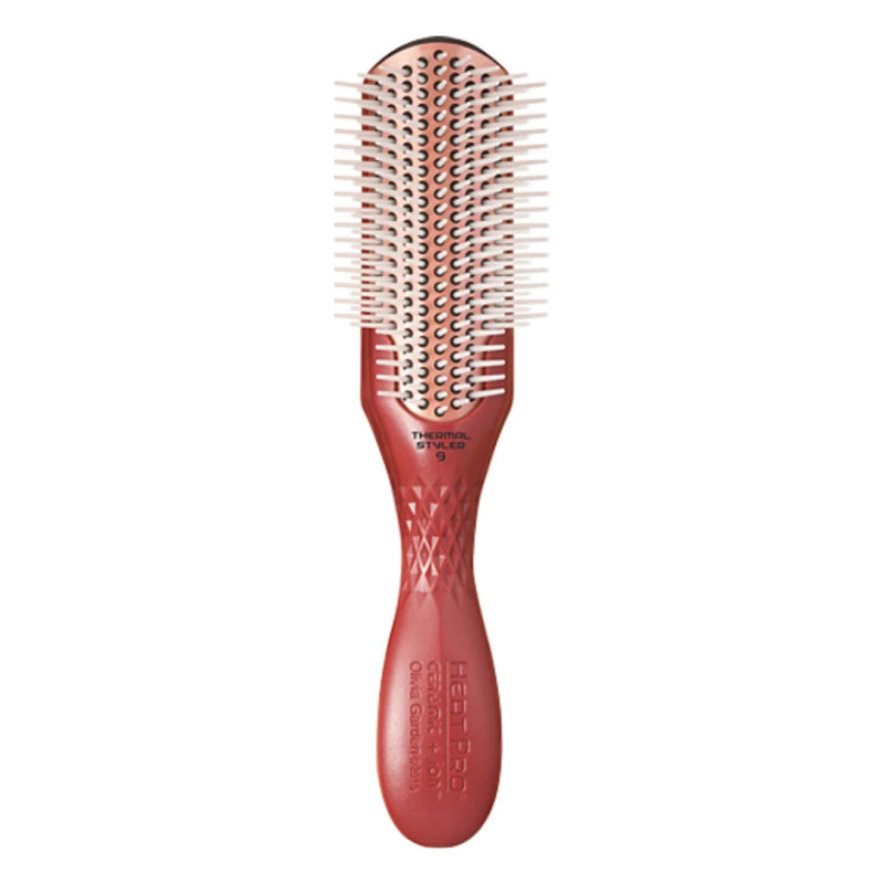 Plaukų šepetys Heat Pro THERMAL STYLER 9 ROWS OLIVIA GARDEN CERAMIC+ION