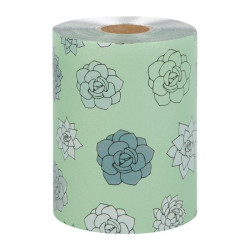 Folija plaukų dažymui Framar Embossed Roll Medium Plant Mom , ritinėlyje, 97,5 m,12,7 cm pločio, 450 g