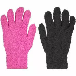Pirštinės dažymui Sibel Bleach Blenders Gloves 2 vnt. rožinė ir juoda