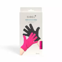 Pirštinės dažymui Sibel Bleach Blenders Gloves 2 vnt. rožinė ir juoda