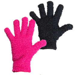 Pirštinės dažymui Sibel Bleach Blenders Gloves 2 vnt. rožinė ir juoda