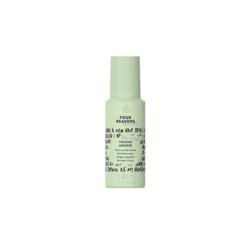FOUR REASONS ORIGINAL Volume Mousse apimties suteikiančios plaukų putos 100 ml. FOUR REASONS ORIGINAL Volume Mousse apimties suteikiančios plaukų putos 100 ml.