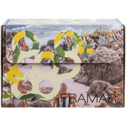 Folija plaukų dažymui Framar Embossed Roll Medium Limoncello, ritinėlyje, 97,5 m, 12,7 cm pločio