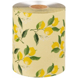 Folija plaukų dažymui Framar Embossed Roll Medium Limoncello, ritinėlyje, 97,5 m, 12,7 cm pločio