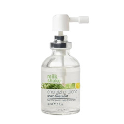Plaukus tankinanti galvos odos priežiūros priemonė ENERGIZING BLEND SCALP TREATMENT milk_shake 30 ml