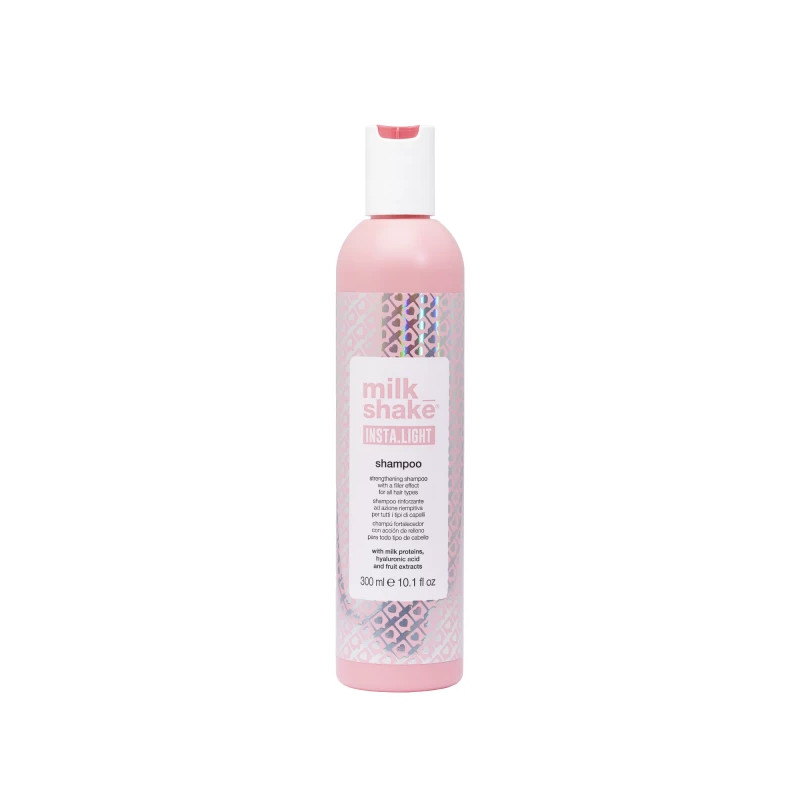Stiprinamasis šampūnas plaukams INSTA.LIGHT SHAMPOO milk_shake 300 ml Stiprinamasis šampūnas plaukams INSTA.LIGHT SHAMPOO milk_shake 300 ml