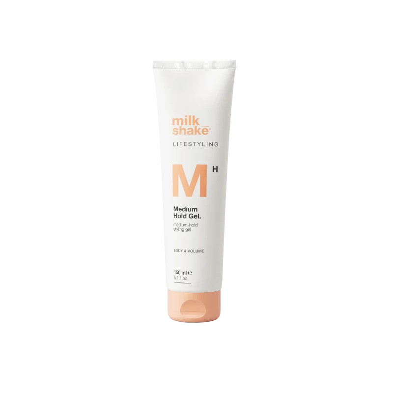 Vidutiniškai stiprios fiksacijos želė MEDIUM HOLD GEL milk_shake 150 ml. Vidutiniškai stiprios fiksacijos želė MEDIUM HOLD GEL milk_shake 150 ml.