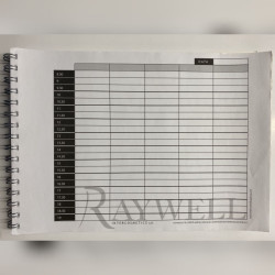 Klientų registracijos knyga Raywell