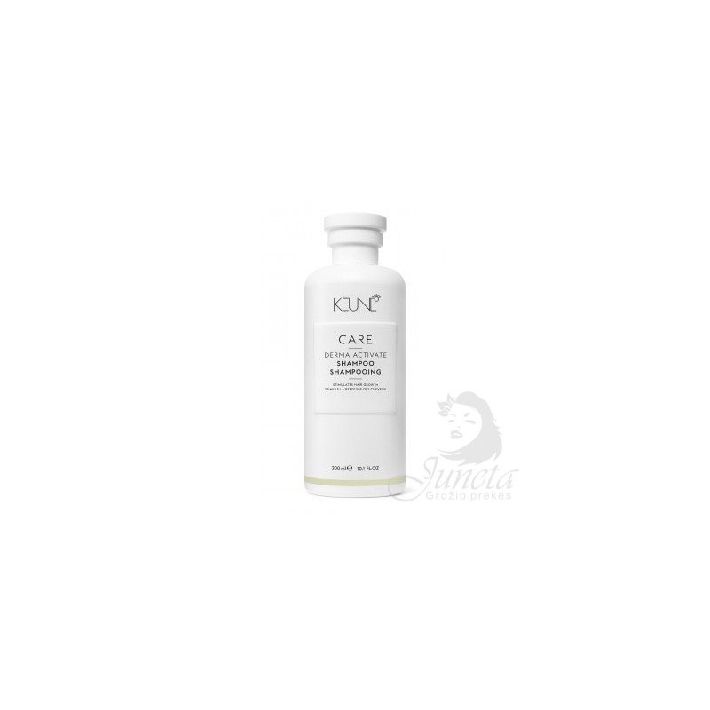 KEUNE CARE ŠAMPŪNAS SILPNIEMS IR SLENKANTIEMS PLAUKAMS DERMA ACTIVATE 300 ml